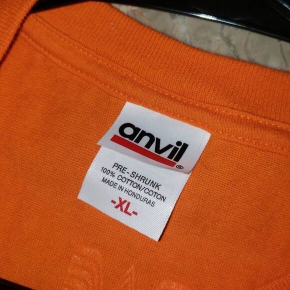 What a burger Orange Shirt Mens size XL - Picture 6 of 6